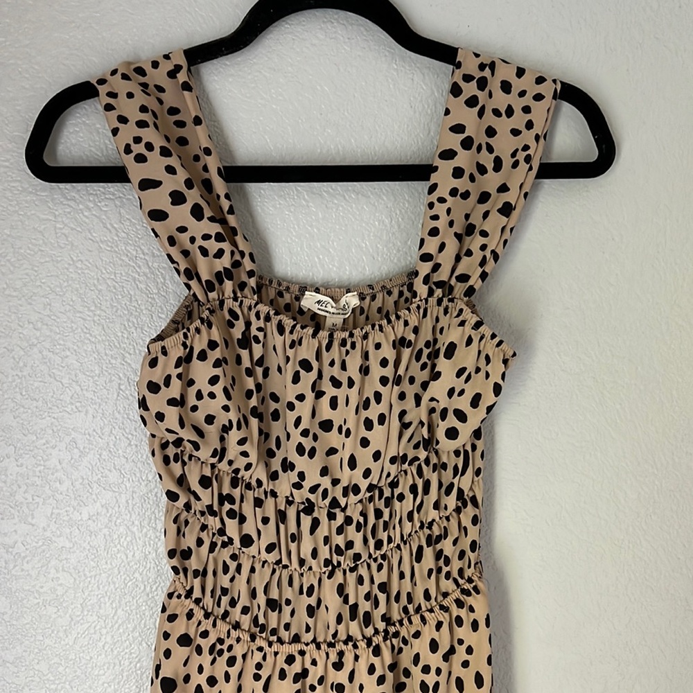 Midi spotted dress - NWT